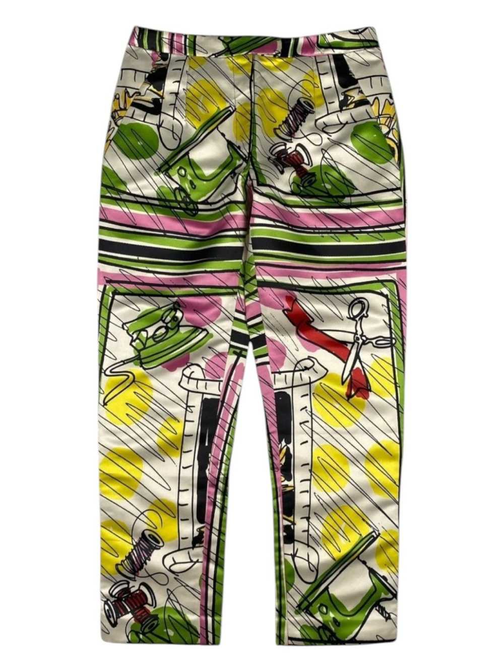 Moschino Funky Silk Pants