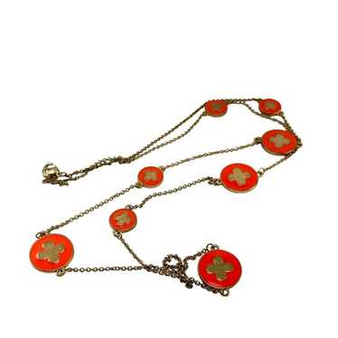 750金 Saudi Gold red clover Station set Gold clover station - Gem