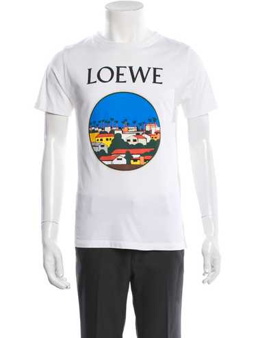 LOEWE ホワイト 半袖 Tシャツ LOEWE 刺繍ロゴ 半袖Tシャツ ホワイト - メルカリ