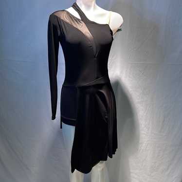 オールインワン・サロペット Ambrose Asymmetrical Pleated Romper BCBGMAXAZRIA Ambrose Asymmetrical Pleated Romper - Runway