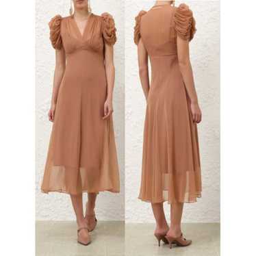 【Zimmermann】EDEN GATHER SLEEVE MIDI ギャザースリーブミディ Zimmermann Dresses | Australian Designer Collection | Coveti