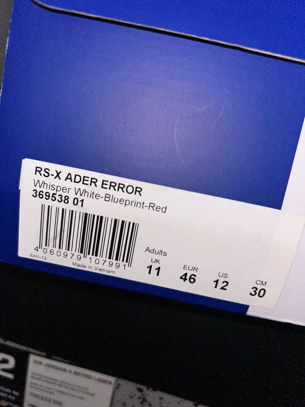 Ader Error × Puma puma ader error rs-x white - image 10