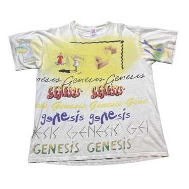 Vintage Genesis Merch T-shirt 1992 Tour Double Side | eBay
