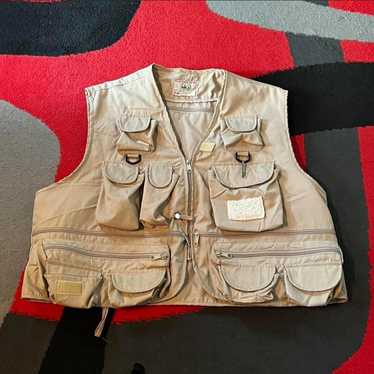 【レア】Timberland WEATHERGEAR FISHING VEST Vtg Timberland Weathergear Men's Outdoor Fishing Utility