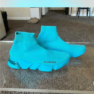 Balenciaga speed blue trainers - Gem