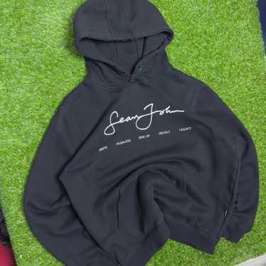 Sean John 黒 ３xl Sean John Velour Tracksuit Black & Red Men's Size 3XL Zip