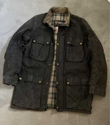 70s Deadstock◎ Belstaff Trialmaster 32 Vintage 1970'S BELSTAFF TRIALMASTER PRO WAX COTTON