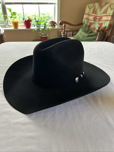 vintage STETSON cowboy hat BEAVER 4X black 7-3/8 59 XXXX | eBay