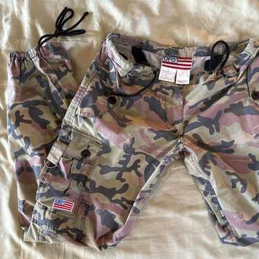 パンツ 00s UFO wide flare cargo camouflage y2k 00s UFO wide flare cargo camouflage y2k - メルカリ