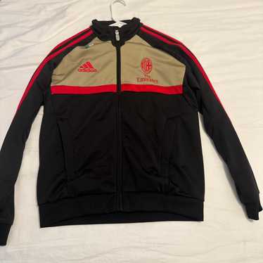 adidas 2010 2011 ACミラン セットアップ XL ACミラン adidas セットアップ 黒/ゴールド - メルカリ