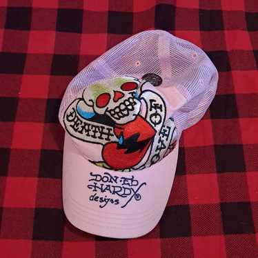 Y2k ed hardy cap - Gem
