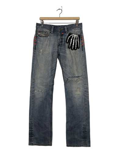 vintage adidas×DIESEL damege denim eb Adidas × Diesel × Vintage Vintage Diesel x Adidas Adi-Viker