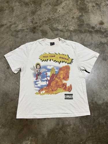saint michael time is eternal Tシャツ Saint Michael - Time is Eternal Cartoon T-shirt | HBX