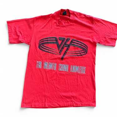 Van Halen 1991 Tシャツ Mサイズ　ヴァン・ヘイレン Vintage Van Halen 1991 For Unlawful Carnal Knowledge Tour
