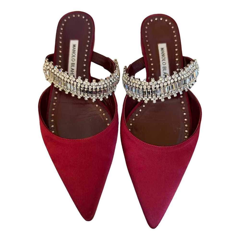 Manolo Blahnik Leather flats