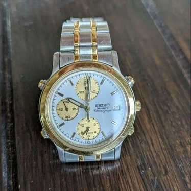 Seiko chronograph gold 7t32 - Gem