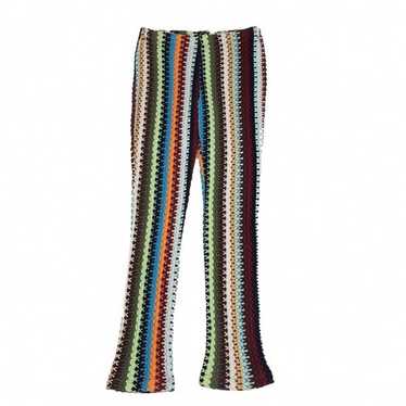 パンツ Rare ISSEY MIYAKE HaaT flare pants Issey Miyake] Super rare wide flare pantsused clothing Japan