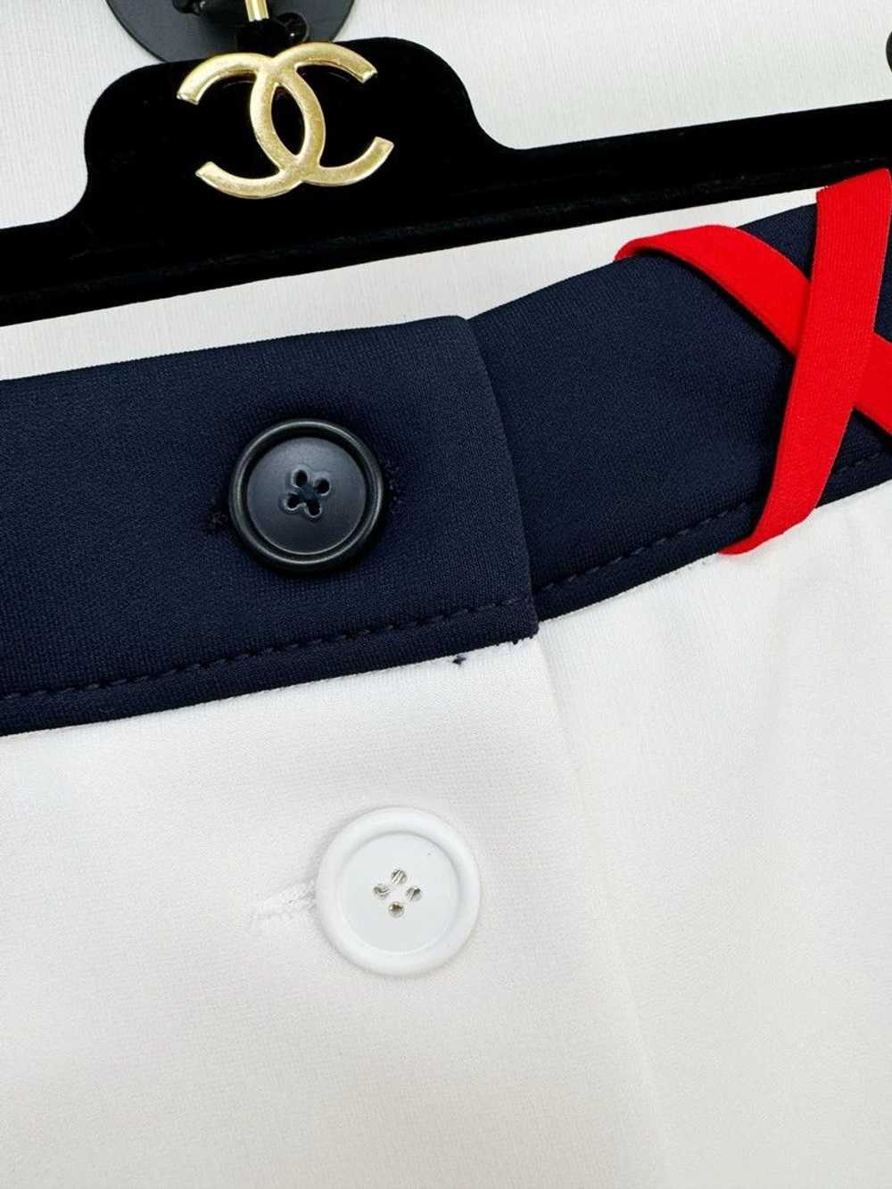 Prada Miu Miu Classic A-Line Color Block Skirt - image 2