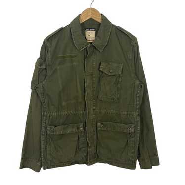 定価38万 21AW美品 MILITARY JACKETSサイズ50 Back number jacket military - Gem