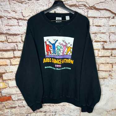Keith Haring 1994 AIDS Dance-A-Thon Los Angeles Sports Arena