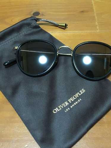 【Oliver Peoples】MP-2 SUN Polarised DM 雅 Oliver MP-2 Sun Sunglasses in Black/Gold | Oliver®