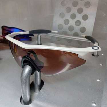 NEW 100% VINTAGE OAKLEY M FRAME PRO FMJ ELECTRIC BLUE w