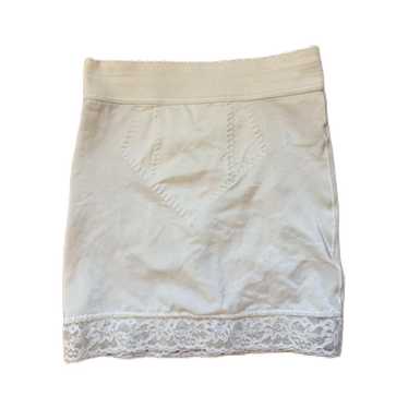 Women's Skirt - White/Cream - S – Vintage shape-w… - image 1