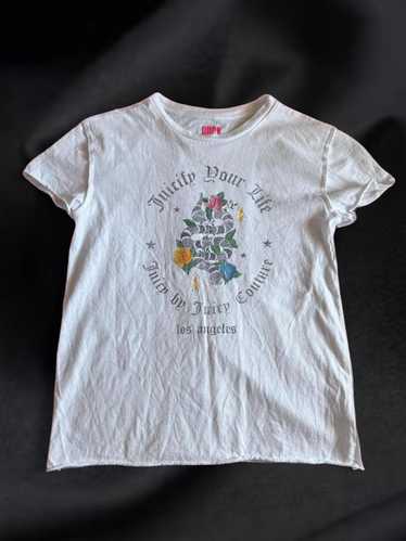 Juicy Couture White T-Shirt - Gem