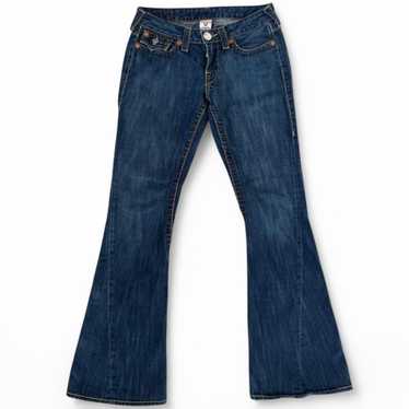 TRUE RELIGION　flare　デニムパンツ　W34　ビンテージ　フレア True Religion - USA製 90s TRUE RELIGION フレアデニム ひ