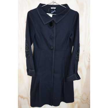 ジャケット・アウター miumiu pea coat wool jacket Vintage Miu Miu Pea Coat Navy Blue Wool Blend 44 Women | eBay