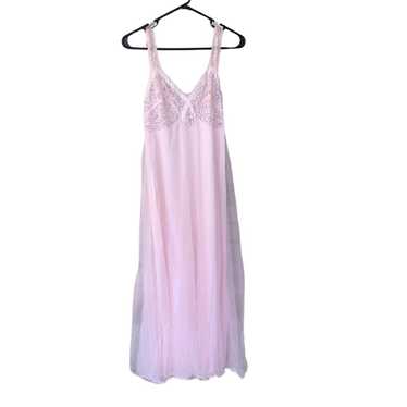 40s pink slip dress - Gem