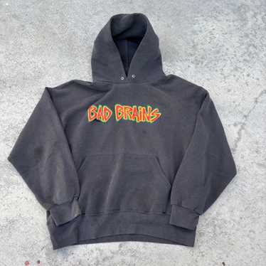 トップス supreme bad brains hooded sweatshirt XL 2008 Supreme X Bad Brains Pullover Sweatshirt Black Medium