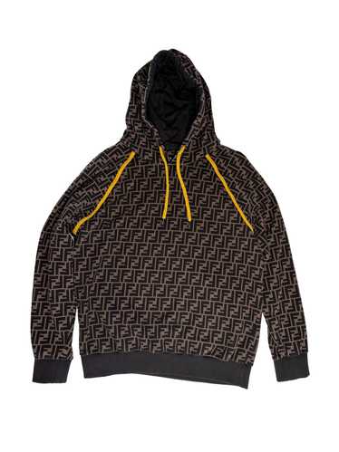 パーカー・フーディ Fendi Brushed Cotton Hoodie Sweatshirt Cotton Gray | Fendi