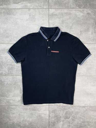 Prada red tab polo - Gem
