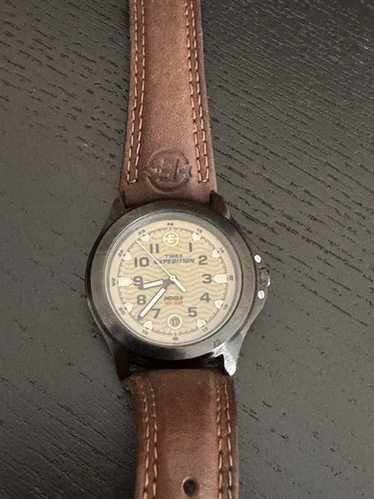 【TIMEX】EXPEDITION ヴィンテージ 電池新品 Timex Men's Expedition Field Chrono 43mm Watch with Timex