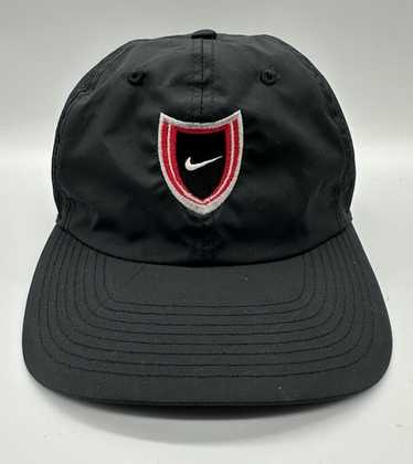 Vintage 00s Nike snapback hat navy blue - Gem