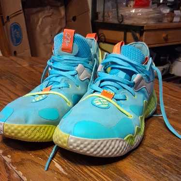 adidas - Adidas Harden Vol.6 ハーデン6 27.0 Adidas Harden Vol 6 Pulse Aqua Solar Yellow Colo Men Size 10