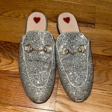 GUCCI グリッター レディース プリンスタウン ミュール 37シルバー 楽天市場】【在庫一掃SALE】GUCCI / グッチ | プリンスタウン