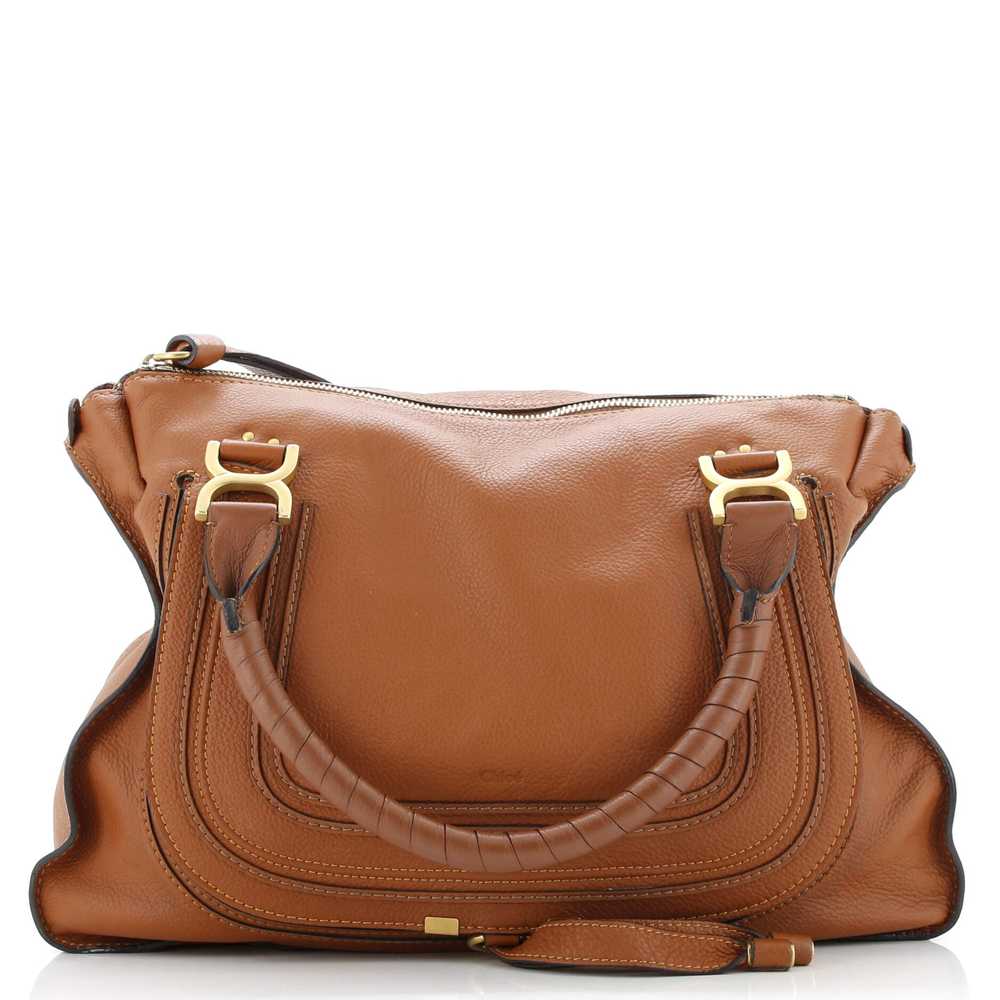 CHLOE Marcie Shoulder Bag Leather Large