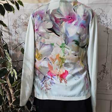 Ted Baker floral cardigan テッドベーカー カーディガン TED BAKER - テッドベイカー カーディガンの通販 by もか's shop
