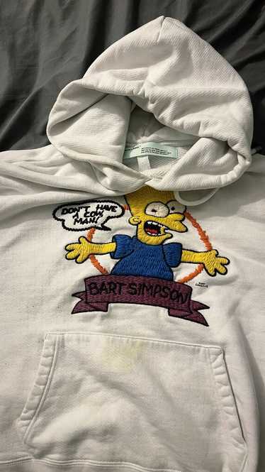 OFF-WHITE TEENAGER バート・シンプソン スウェット Off-white X The Simpsons Flaming Bart Sweatshirt | The Webster