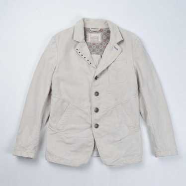 済み　MARTHE+FRANCOIS GIRBAUD　モッズコート　変形　L レザーモッズコート×ロングジャケット | 1939 | ALTRA