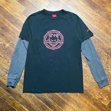 トップス 90s SPITFIRE L/S Skate Tee Lsize Black Vans x Spitfire Wheels Kid's Tee Black - Orchard Skateshop