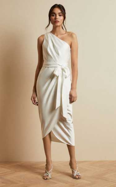 新作【TED BAKER】Gabie ワンショルダードレープドレス Ted Baker Gabie One Shoulder Midi Dress | Bloomingdale's