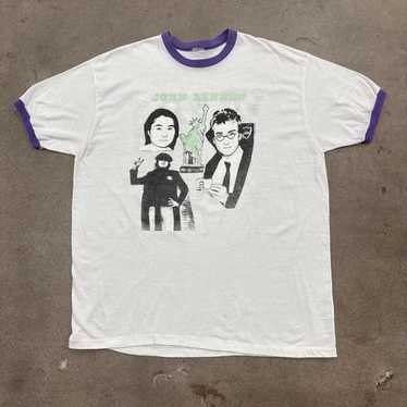 70sビンテージ品◾️ジョンレノン 大判サイズ タペストリー 布 ファブリック 70sビンテージ品◾️ジョンレノン 大判サイズ タペストリー 布