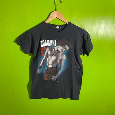Adam Ant vintage T-shirt, white tee, punk rock, Adam … - Gem Adam Ant vintage T-shirt, white tee, punk rock, Adam … - Gem
