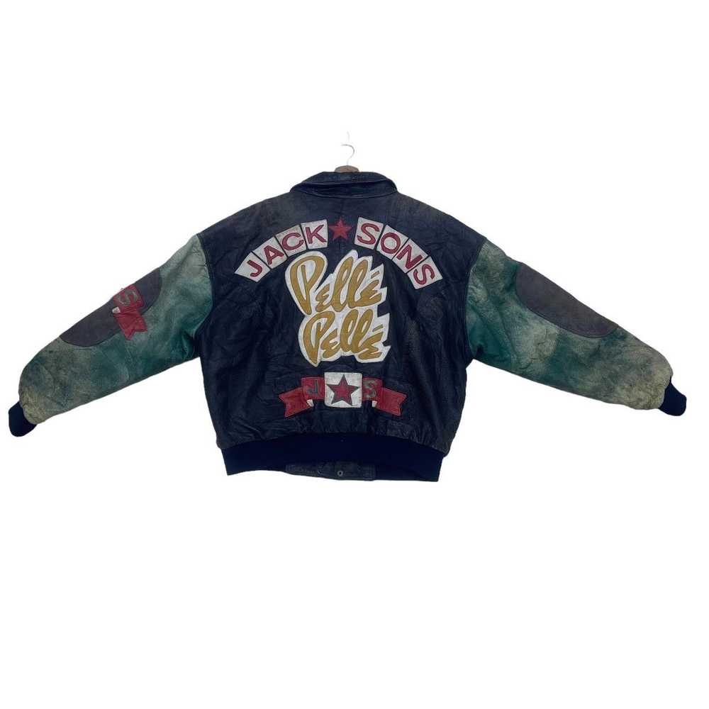 Pelle Pelle × Rap Tees × Vintage Vintage Pelle Pelle Jacksons Leather Jacket