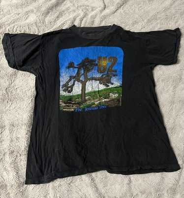 1987 u2 the joshua tree t shirt - Gem