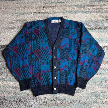 トップス 1980s mcgregor \" Clan\"wool cardigan Vtg 70s 80s McGregor Royal Clan Gray Cardigan Sweater Vest