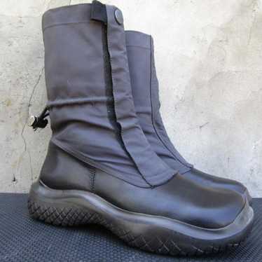 PRADA ハラコ(本毛皮) モカシン PRADA□【SALE】国内発□もこもこ ロゴ ミニトートバッグ (PRADA